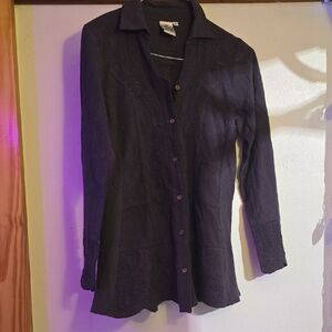Parsley & Sage Dark Blue Blouse